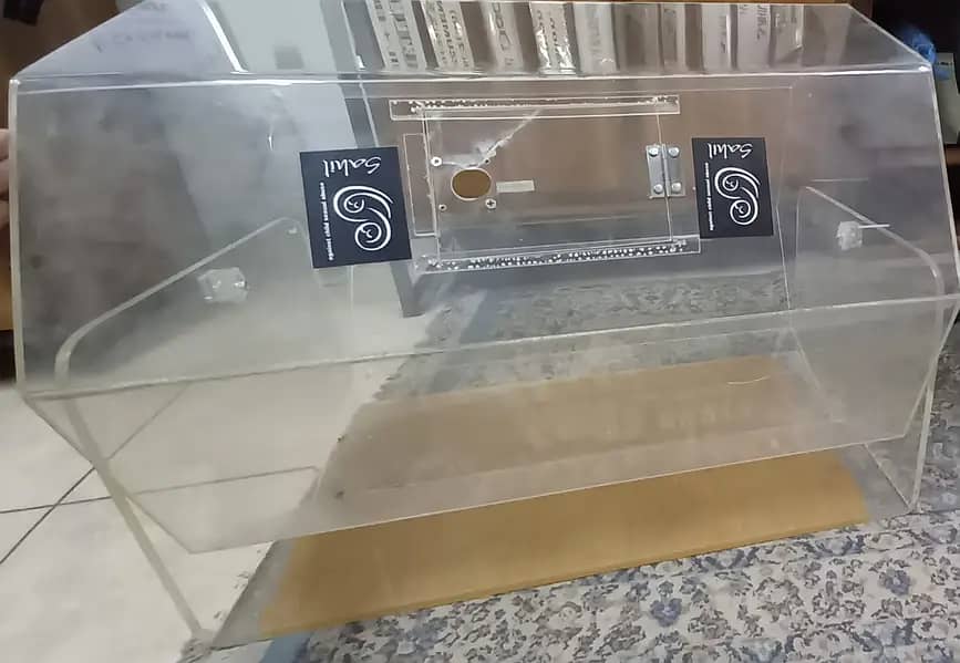 Transparent rolling Box for Lucky Draw 5