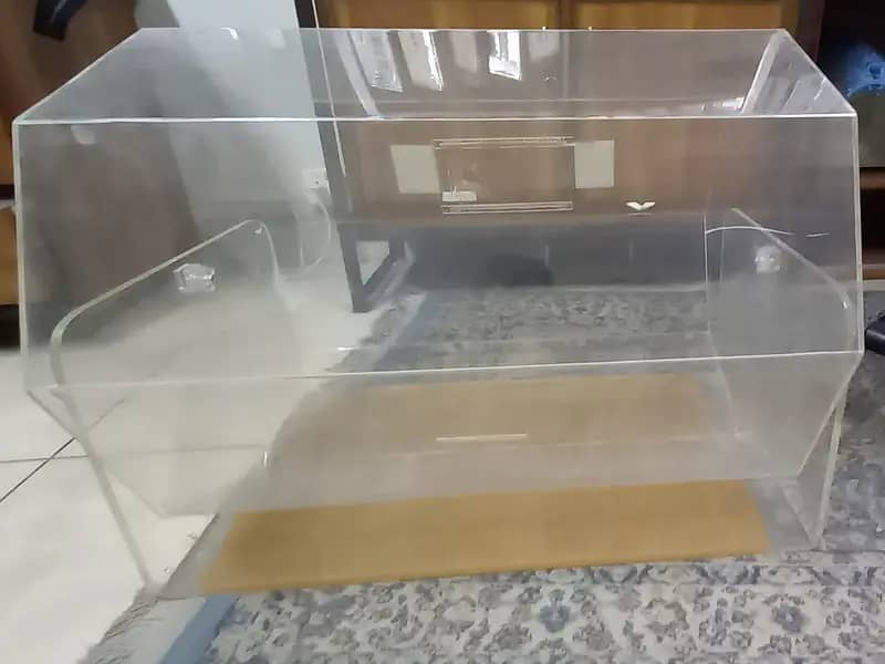 Transparent rolling Box for Lucky Draw 6