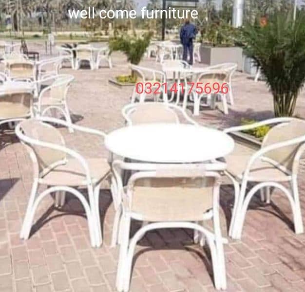 OUTDOOR GARDEN RATTAN UPVC FURNITURE SOFA SET CHAIRS TABLE UMBRELLA 3