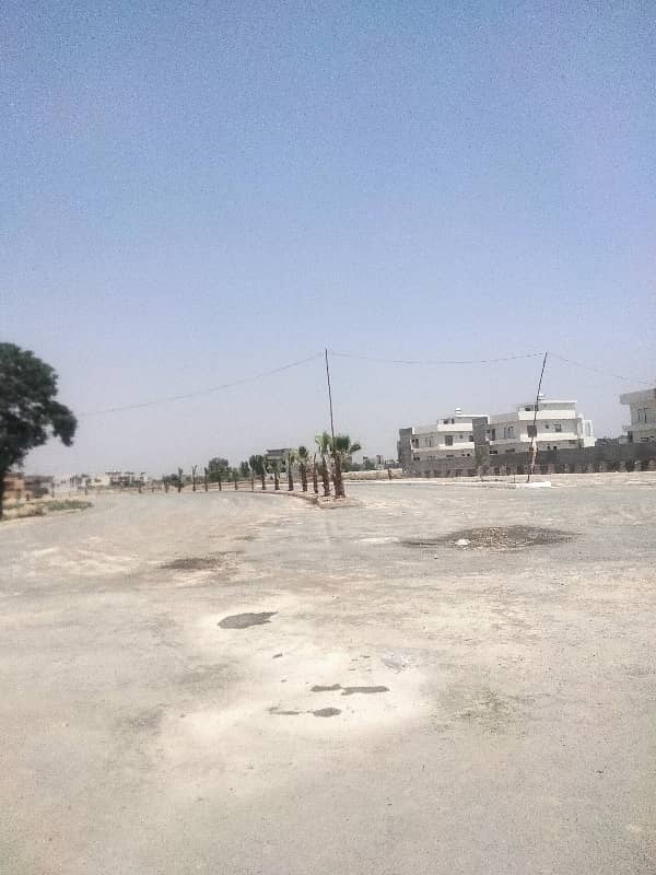 10 Marla plot for sale in ReasonAble price in Bismillah Houisng scheme in Ali block 2