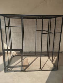 Iron Big cage for and 4 Separate cage doors