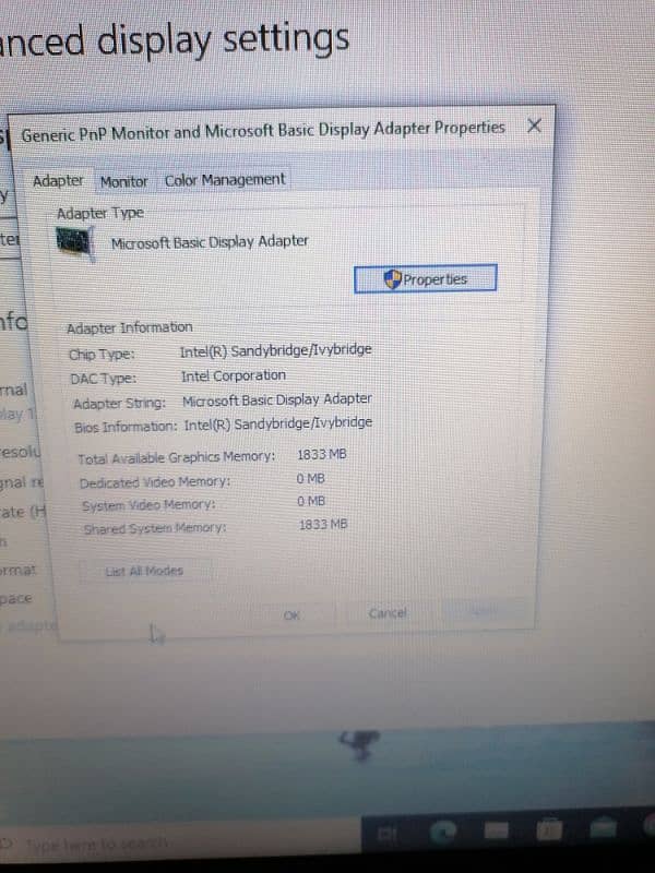 Core i5 2nd Genration 4gb Ram 250gb hard 5