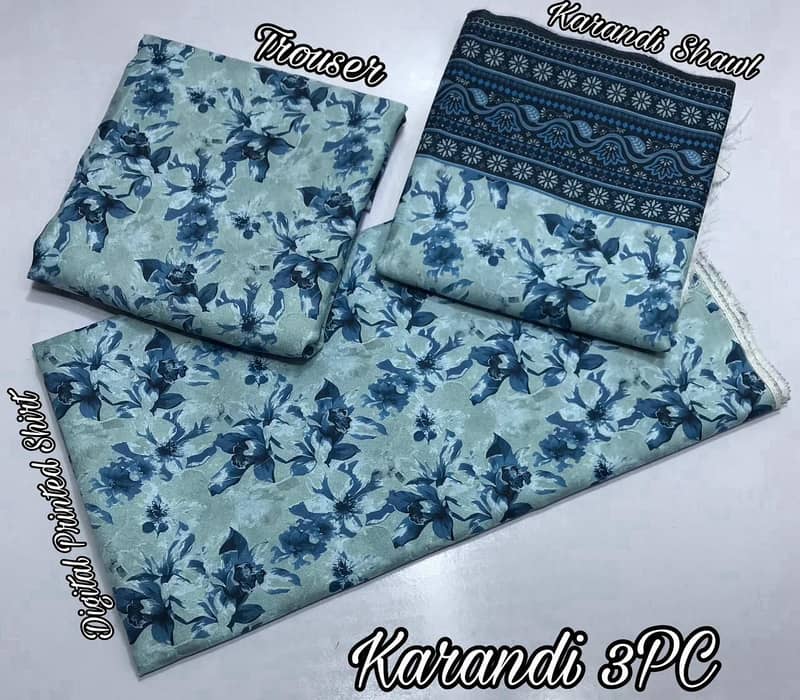 Baroque 3 piece karandi suit 5