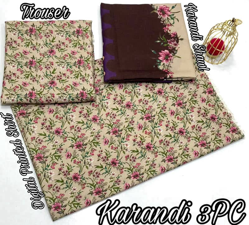 Baroque 3 piece karandi suit 6