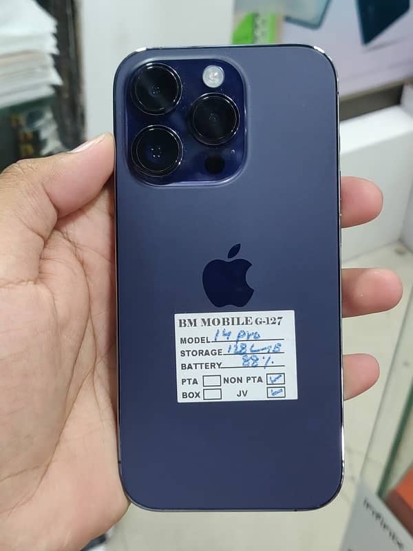 iphone 14 pro JV 128GB non pta 1