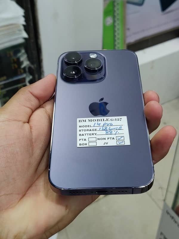 iphone 14 pro JV 128GB non pta 3