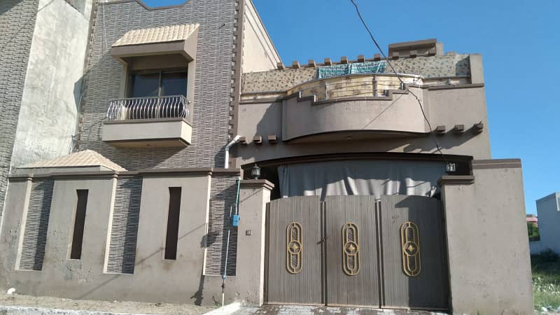 10 Marla Double Story House For Sale In Asc Colony Phase 1 Nowshera Block B 11