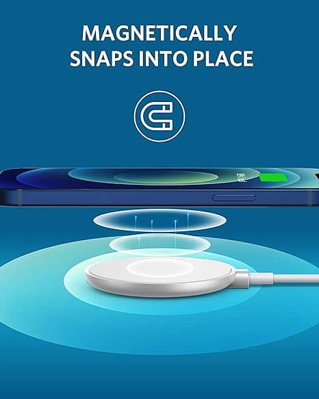 Magnetic Wireless Charger, Anker Wireless Charger with 3