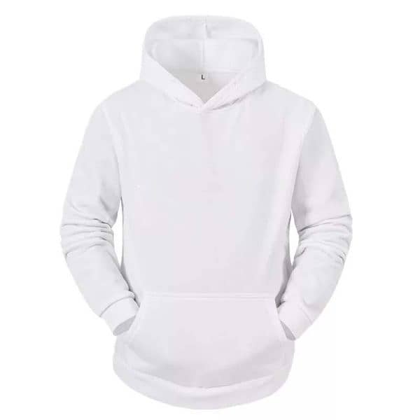 Men Hoodie Long Sleeve Solid Color Regular Fit Men Sweatshirt Men And 3