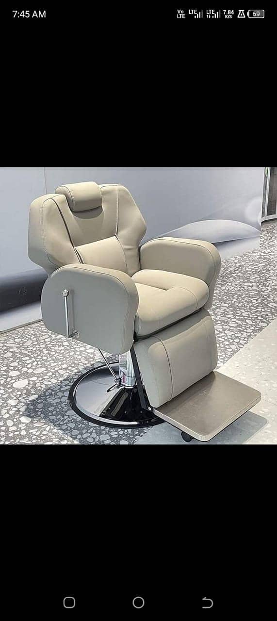 Saloon chairs | Beauty parlor chairs | shampoo unit | pedicure 10