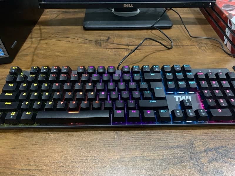 TWI-KD 911 RGB Mechanical Keyboard with Blue switches Price kam krdeng 3