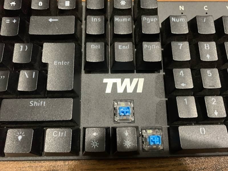 TWI-KD 911 RGB Mechanical Keyboard with Blue switches Price kam krdeng 5