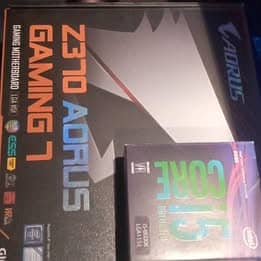 i5 8th gen 8600k z370 mobo 16gb 3200 512gb evo 256gb evo 1060 3gb gpu 6