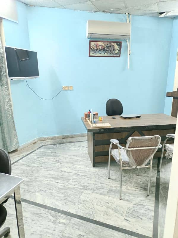 Office, shops for rent in Faisalabad  Co working space available 5