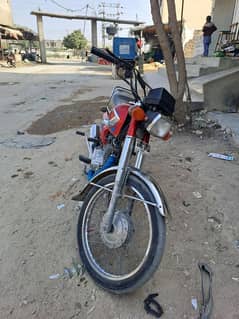 Honda CG 125 2022 model karachi Number