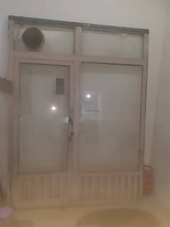 OFFICE DOOR (IRON & GLASS)