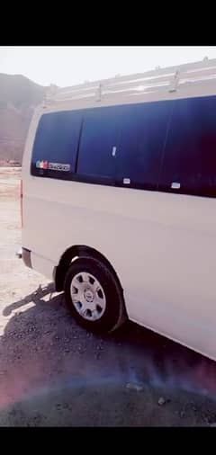 Toyota hiace 2008 model Lahore registr