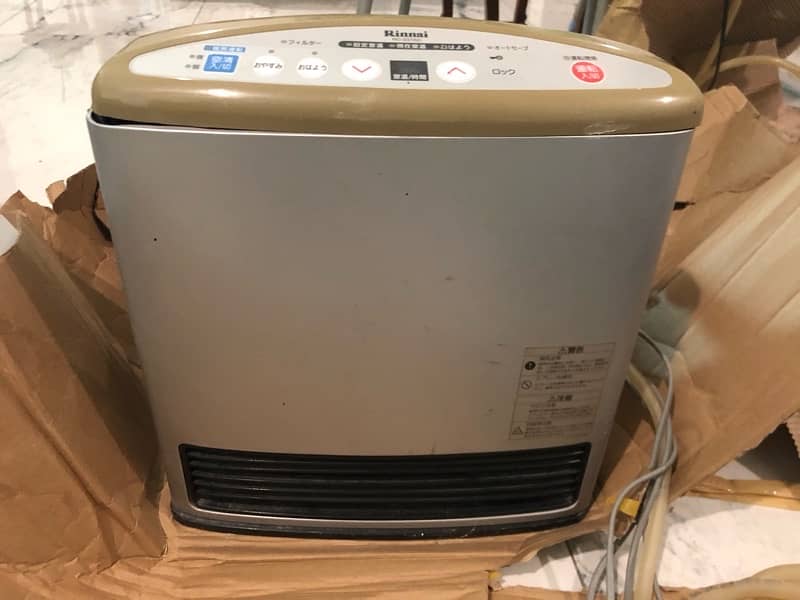 rinnai japanese gas and electric heater 0