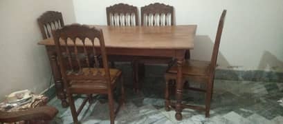 5 Seats Dining Table and Chairs