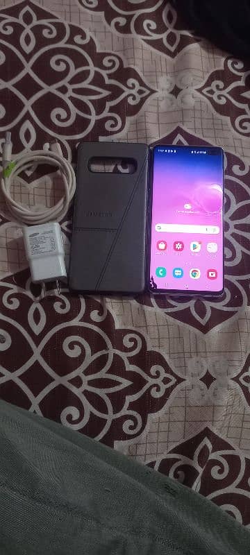 Samsung s10 plus  8 ram 128 rom 10 by 10  ha03103547359 non pti ha 2