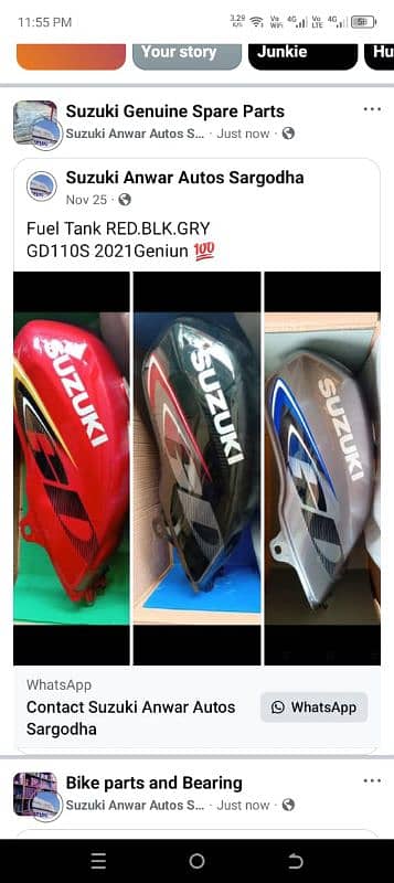 Suzuki geniun parts 0