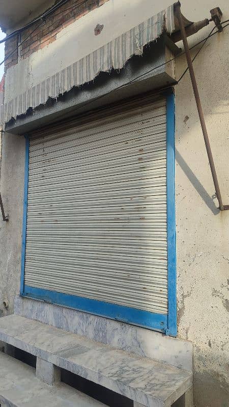 Glass door 7*7 size and iron shutter same size for sale 3