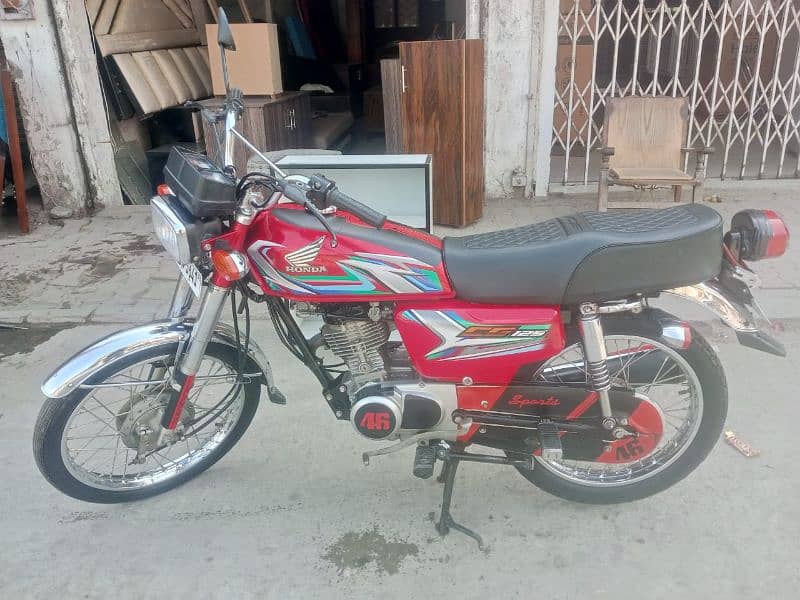 Honda 125 Model 2023 Rawalpindi Number 0