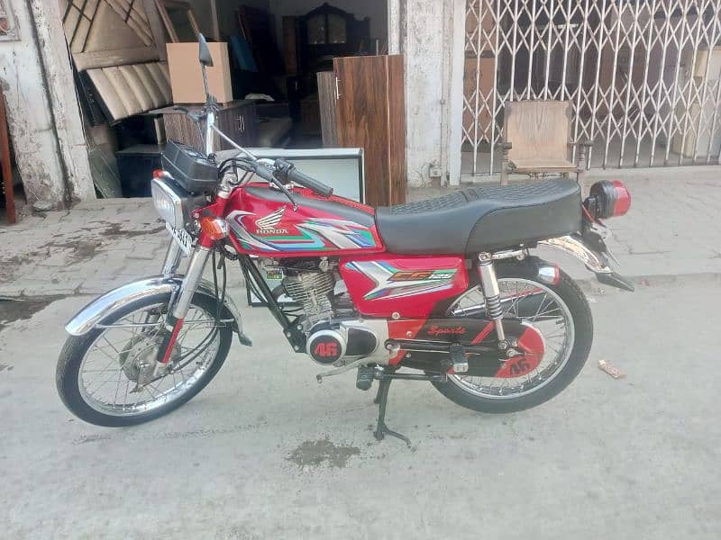 Honda 125 Model 2023 Rawalpindi Number 2