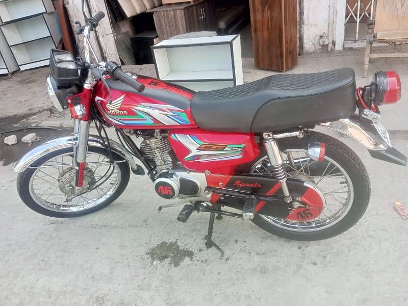 Honda 125 Model 2023 Rawalpindi Number 4