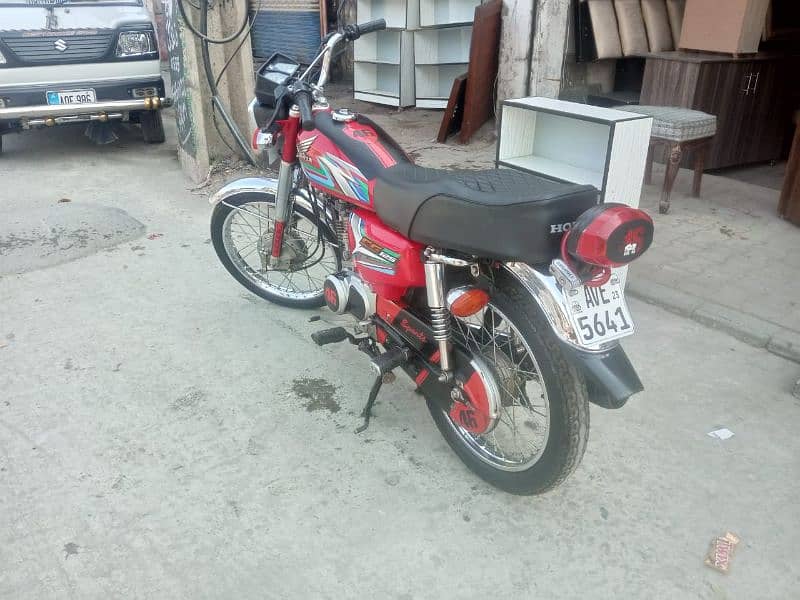 Honda 125 Model 2023 Rawalpindi Number 9