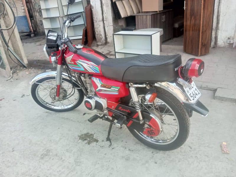 Honda 125 Model 2023 Rawalpindi Number 10