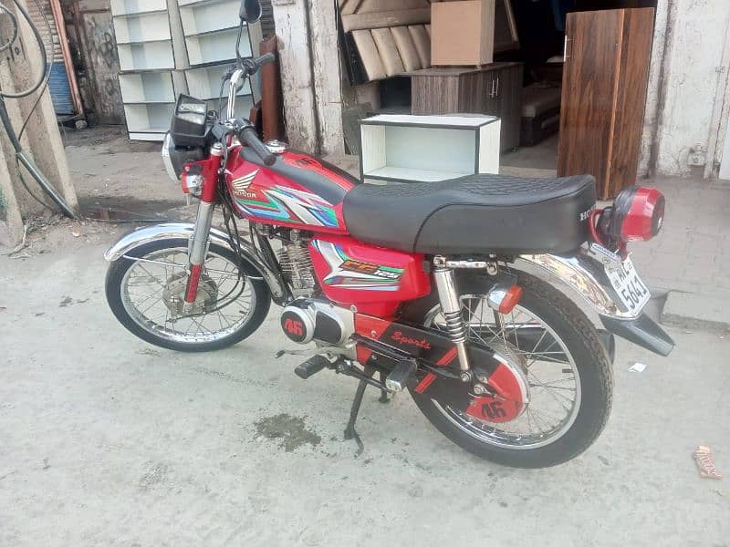 Honda 125 Model 2023 Rawalpindi Number 12