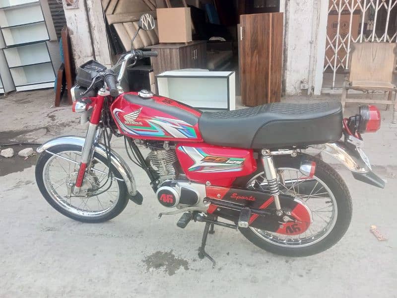 Honda 125 Model 2023 Rawalpindi Number 14