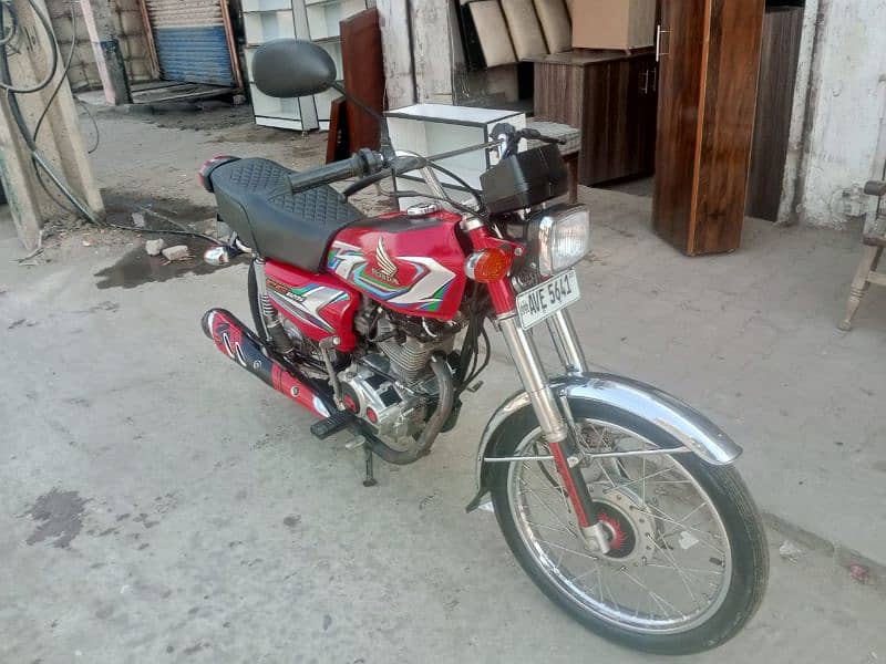 Honda 125 Model 2023 Rawalpindi Number 18