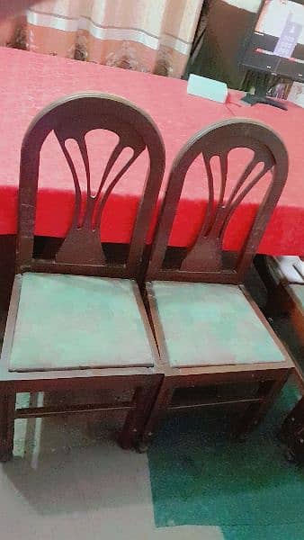 Dinning table with four chairs 5