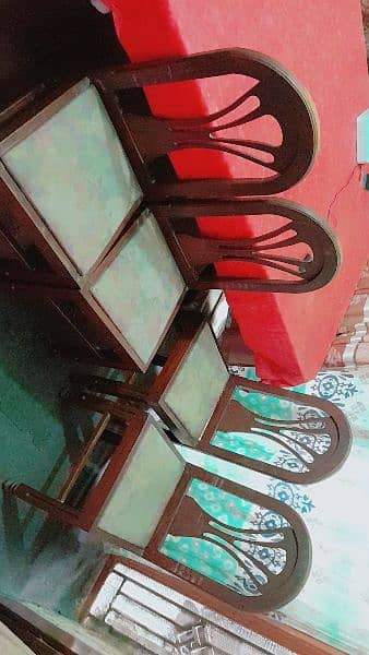 Dinning table with four chairs 9