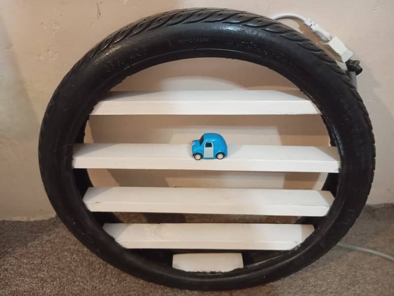 TIRE RACK DECORATION 1