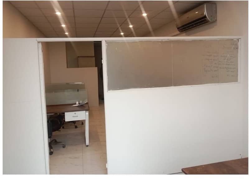 Fully Furnished Area 470 Square feet corporate office Available for rent in Gulberg 3 Lahore 3