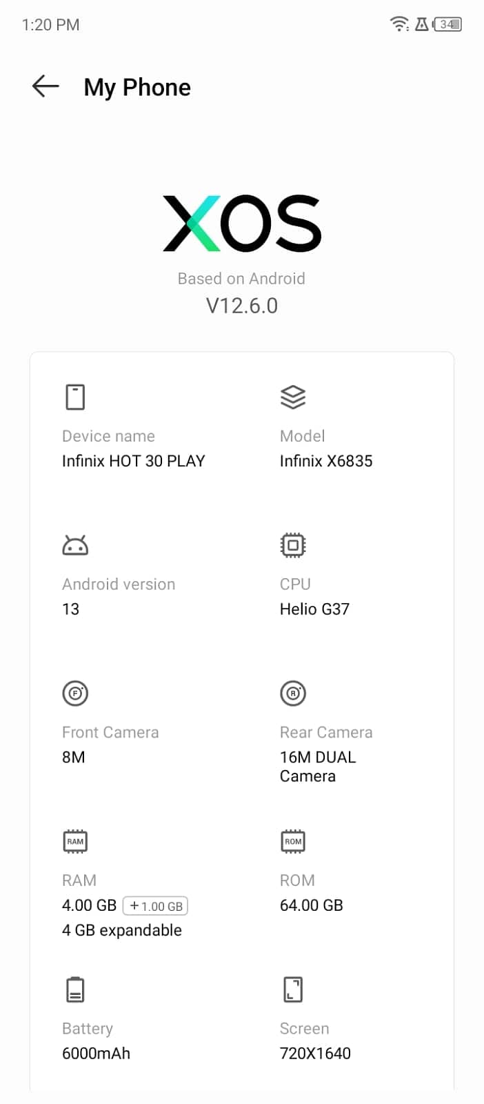 infinix hot 30 play 0.3. 1.4.2.5. 6.4. 4.2. 0 10