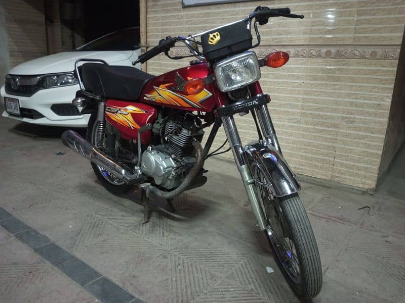 2021 modal Honda 125 Karachi number 6