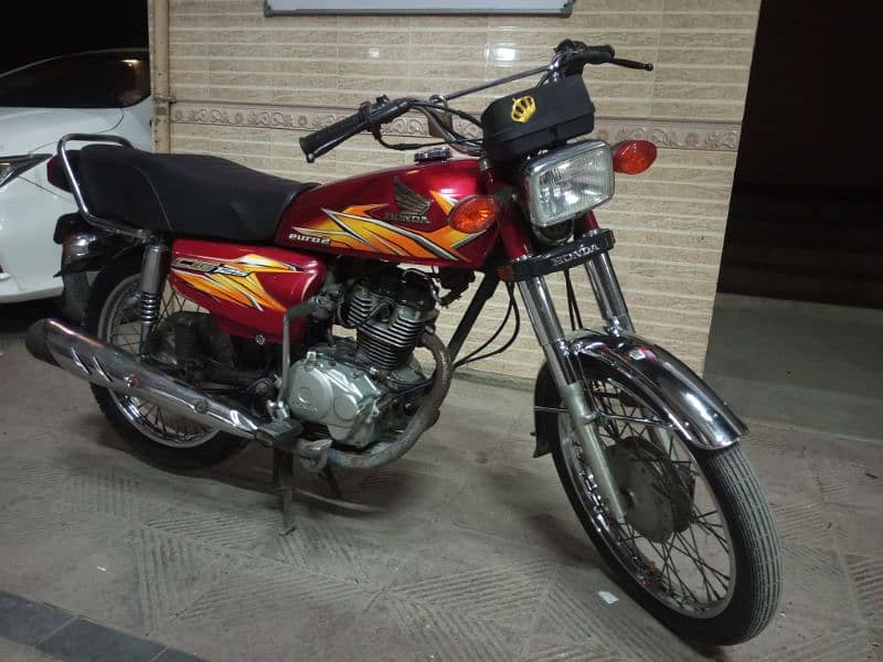 2021 modal Honda 125 Karachi number 7