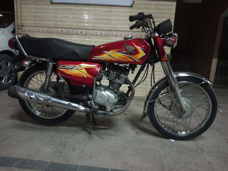 2021 modal Honda 125 Karachi number 8