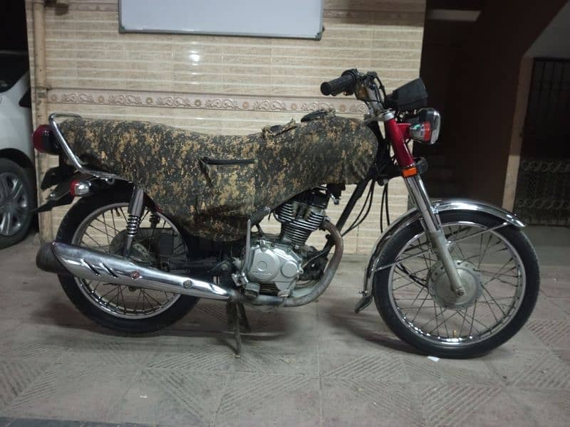 2021 modal Honda 125 Karachi number 14