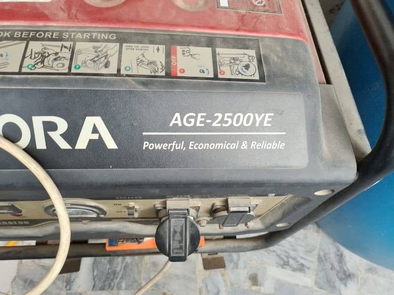 3 kva Generator 220 hours used 11