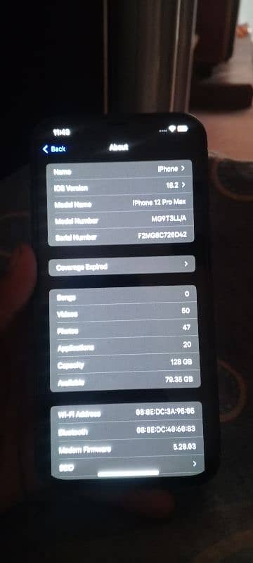 I phone 12 pro max 2