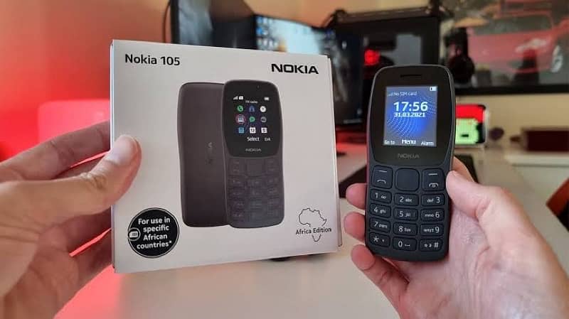 Nokia 105 new model dual sim PTA approved 0