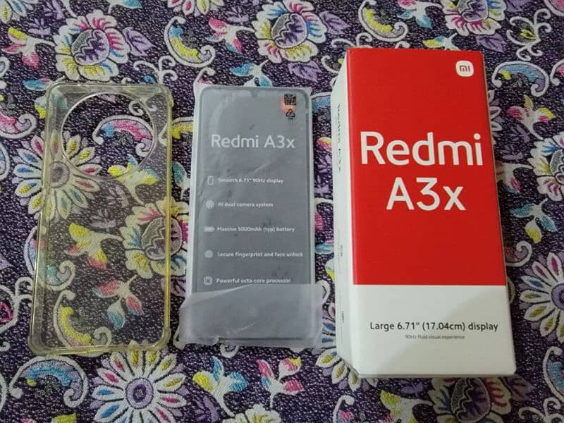 Redmi A3X 3GB/64GB Official PTA With Box 1