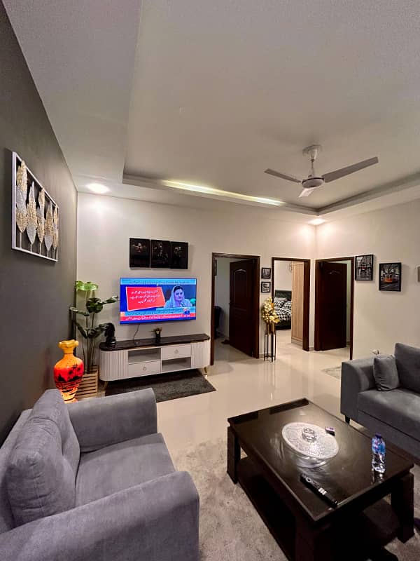 Fully Furnished 2-Bedroom Apartment in Islamabad 3