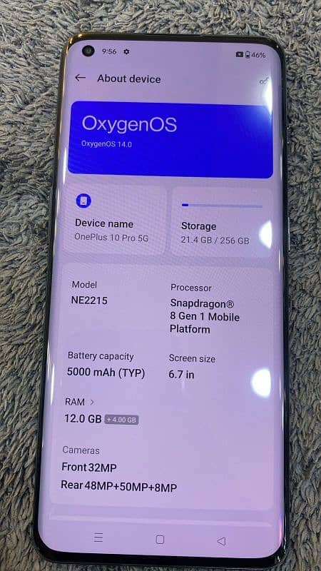 one plus 10pro5G 1