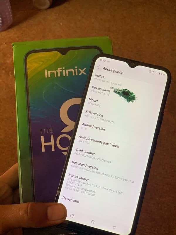 Infinix Hot8 Lite 2